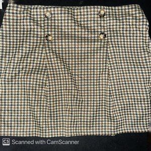 Plaid (Green) Skirt